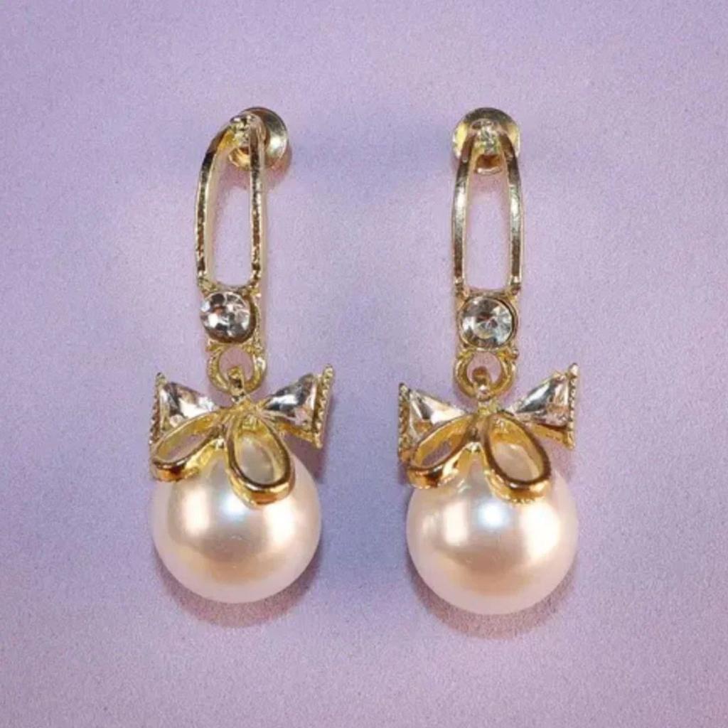 Fat Pearl Earring Collection | Elegant Pearl Ear Studs — photo 8