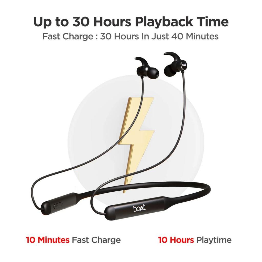 boAt Rockerz 330 | Bluetooth Earphone with Upto 30 Hours Nonstop Audio Bliss, Peerless Metallic Control Panel — photo 6