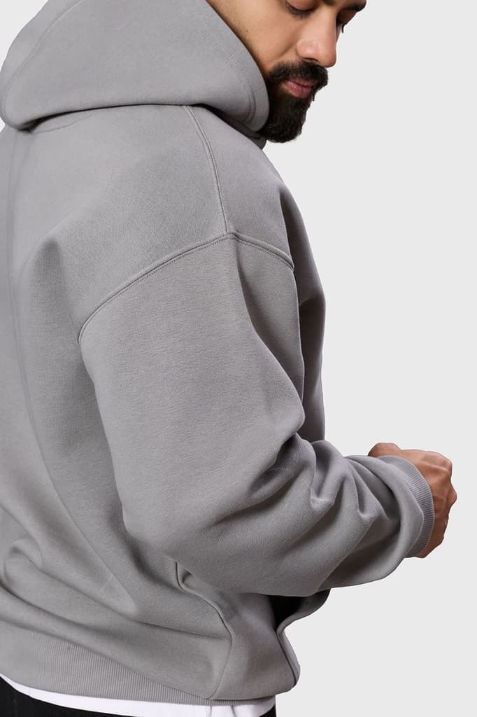 Brookline Oversized Hoodie Grey — photo 5