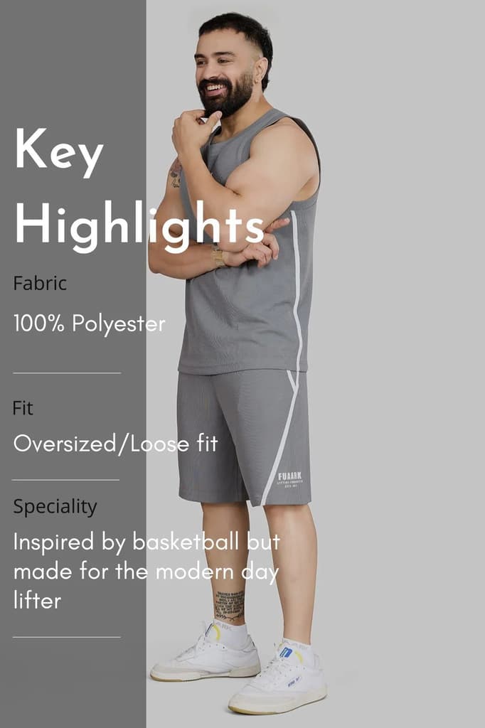Drip Oversized Tank Dark Grey — photo 7