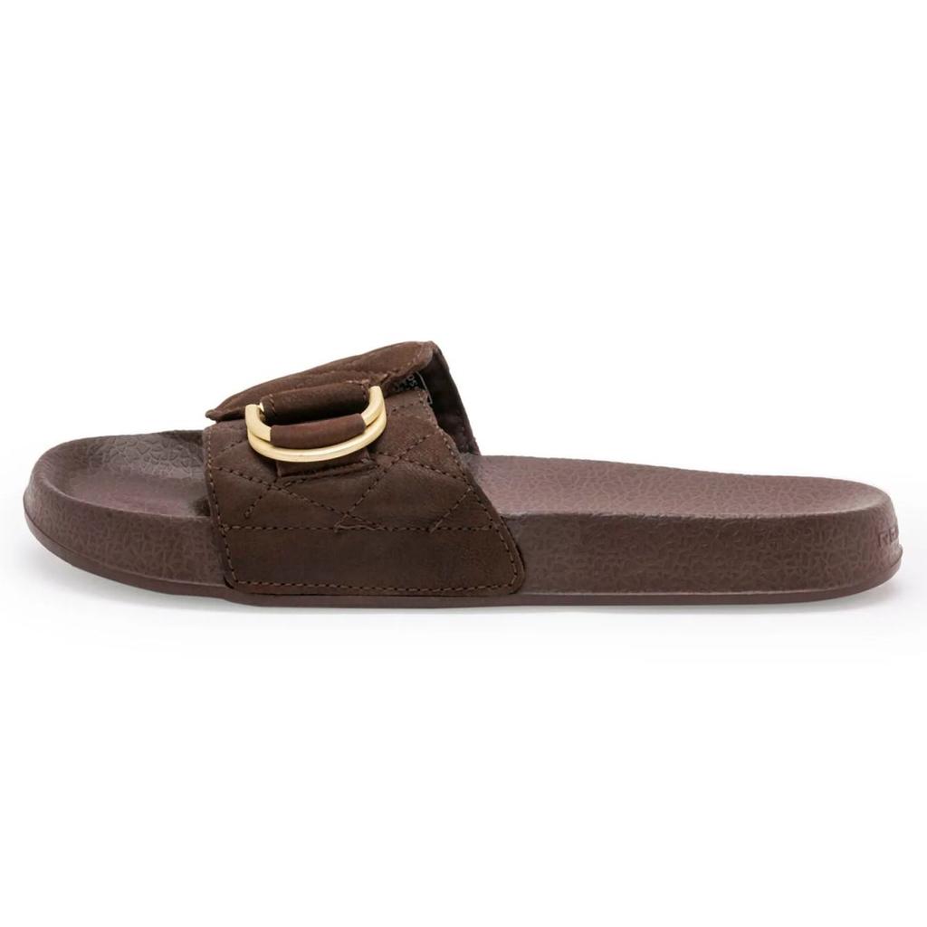 Womens Sliders in Brown | Casual Pool Sliders — photo 3