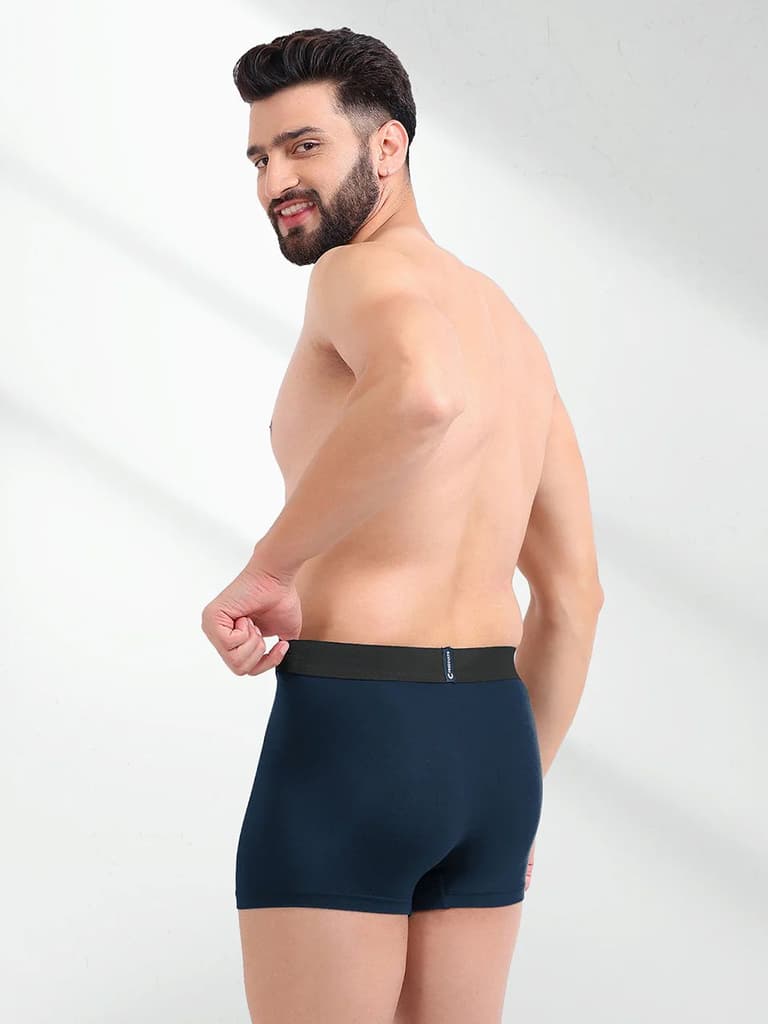 All Same Colors Men's Anti-Bacterial Micro Modal Trunk (Pack of 5) — photo 3