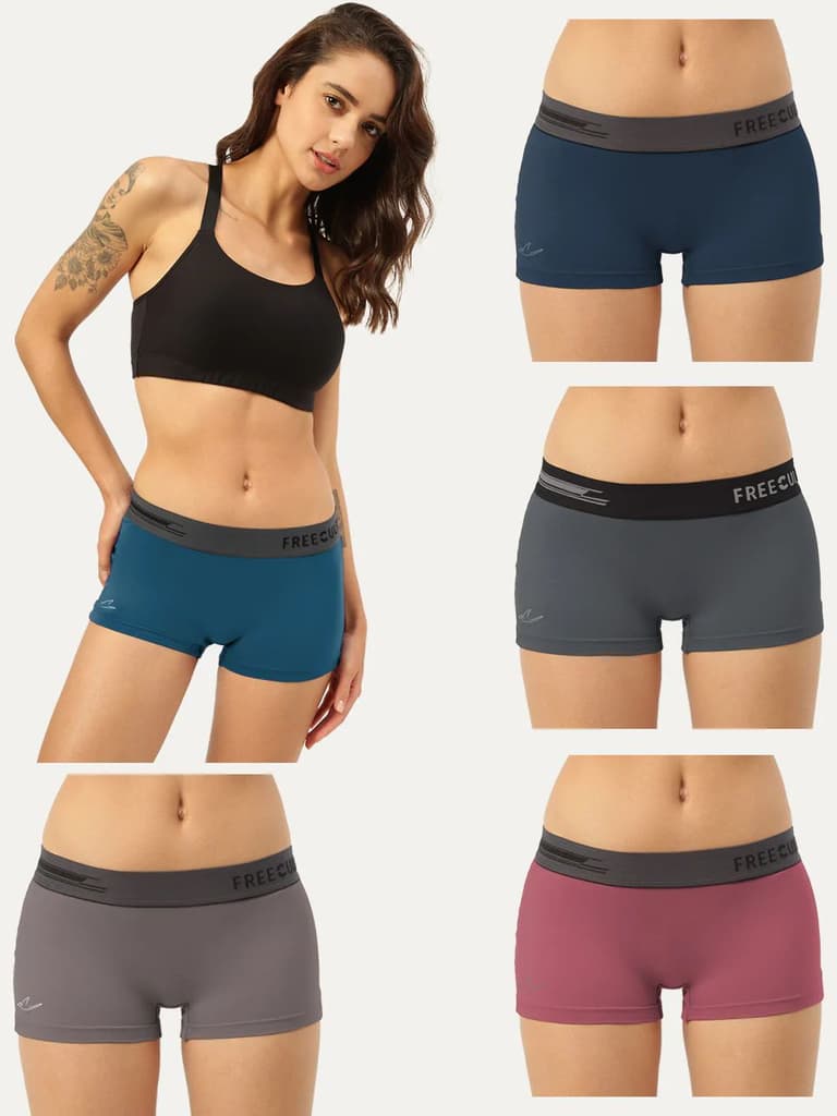 Women's Micro Modal Boy Shorts (Pack of 5) — photo 13