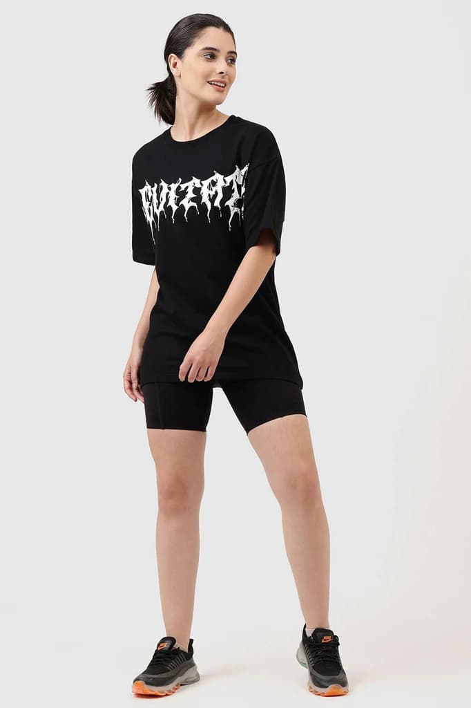 Levitate Oversized T-shirt Black — photo 2