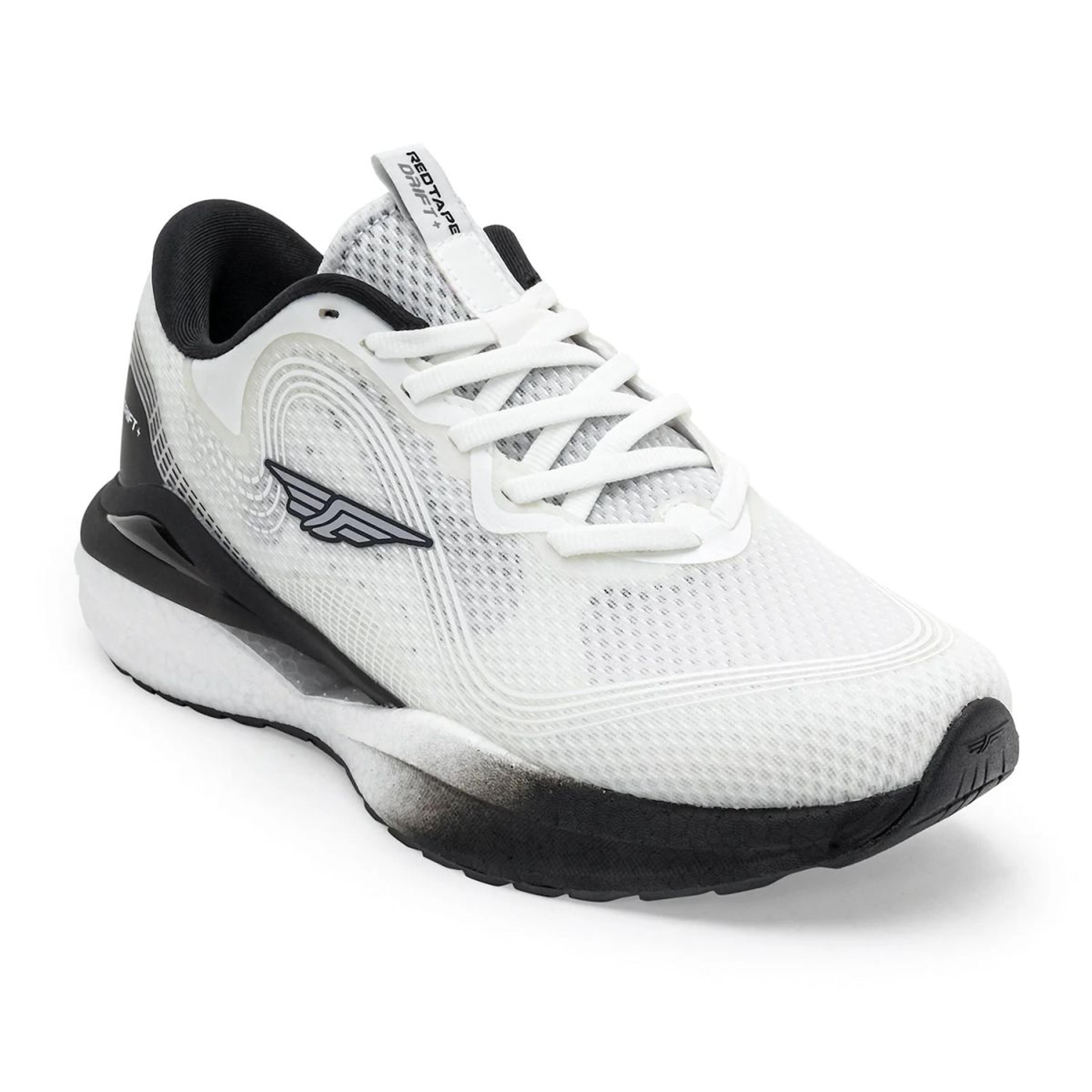 Sports Shoes for Men in Black and Off White | Athleisure Shoes