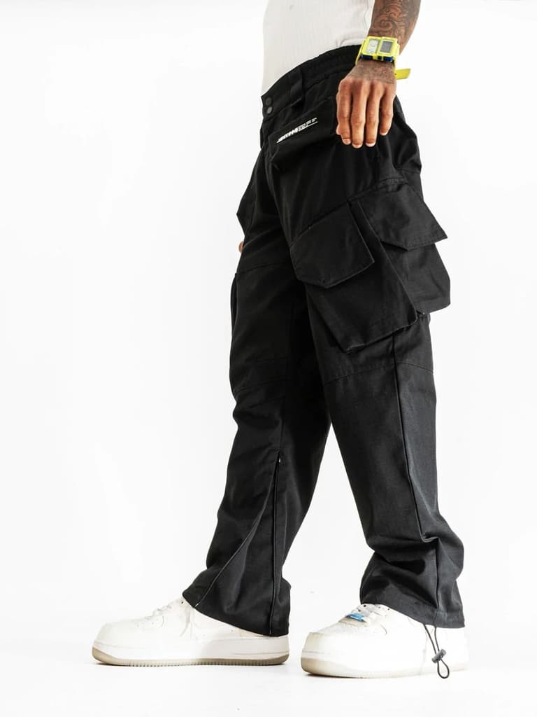 Ripstop Cargo Pants // Black — photo 3