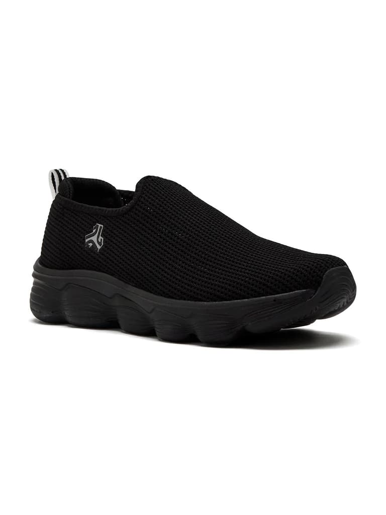 STRIVE Black Men's Walking Shoes — Black / 6
