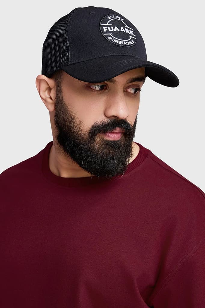 Unbeatable Trucker Cap Black/Black — photo 9