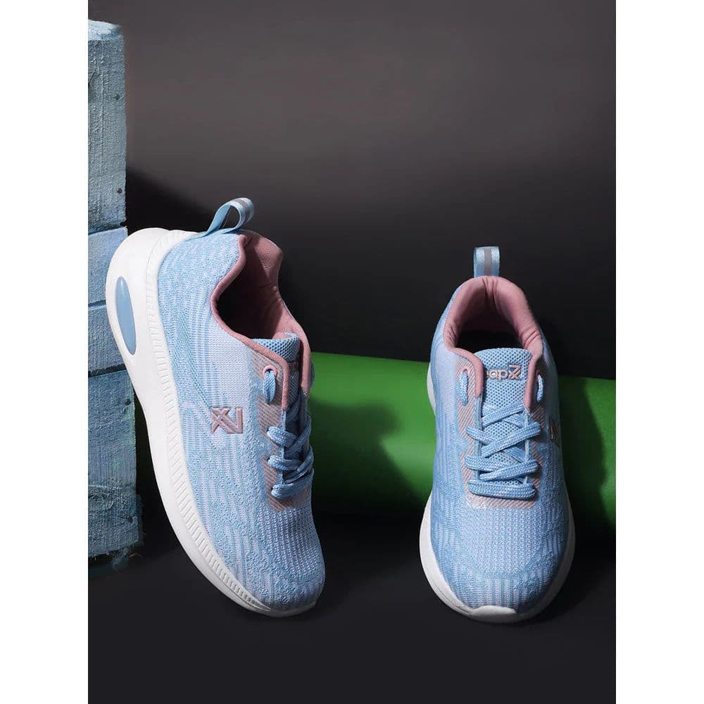 Leap7x By Liberty Women WEST-1 S.Blue Sports Lacing Shoes — photo 3