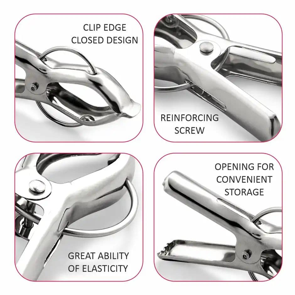 Jatin Steel Cloth Clips | I-20 SS — photo 2