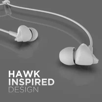 Bassheads 100 | Wired Earphone with 10mm Dynamic Drivers, Stylish Hawk-inspired Design, Super Extra Bass — photo 10