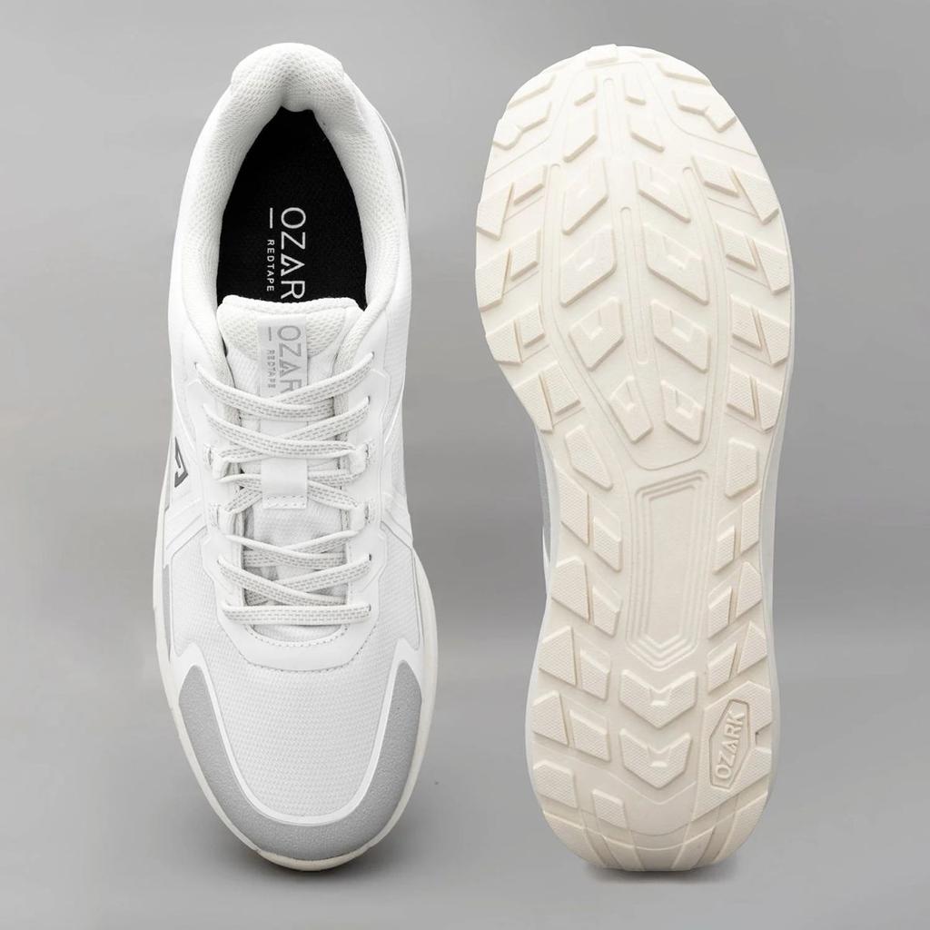 White Trail Running Shoes for Men | Low-Cut Outdoor — photo 5