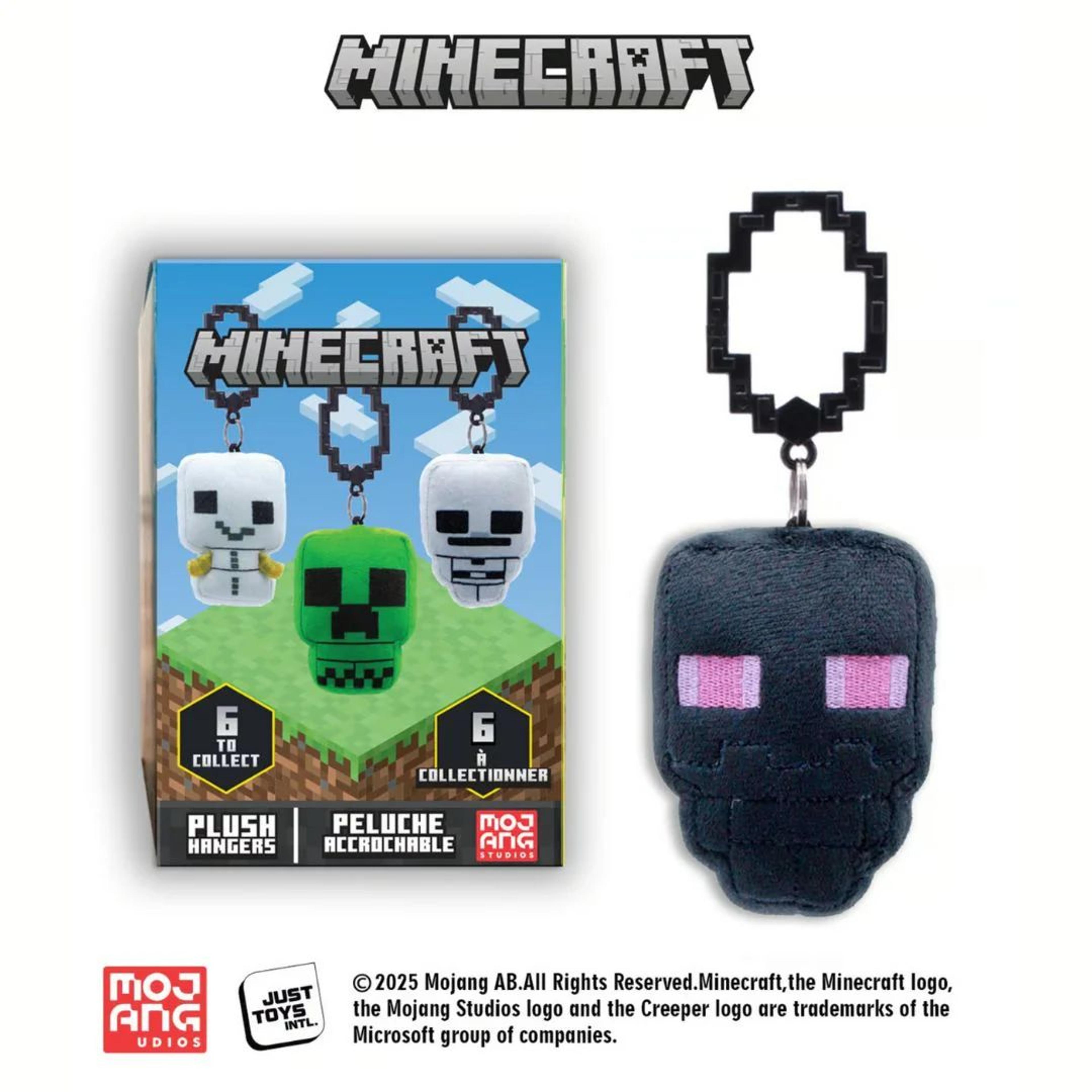 Minecraft Plush Backpack Hanger – Official Licensed Collectibles!