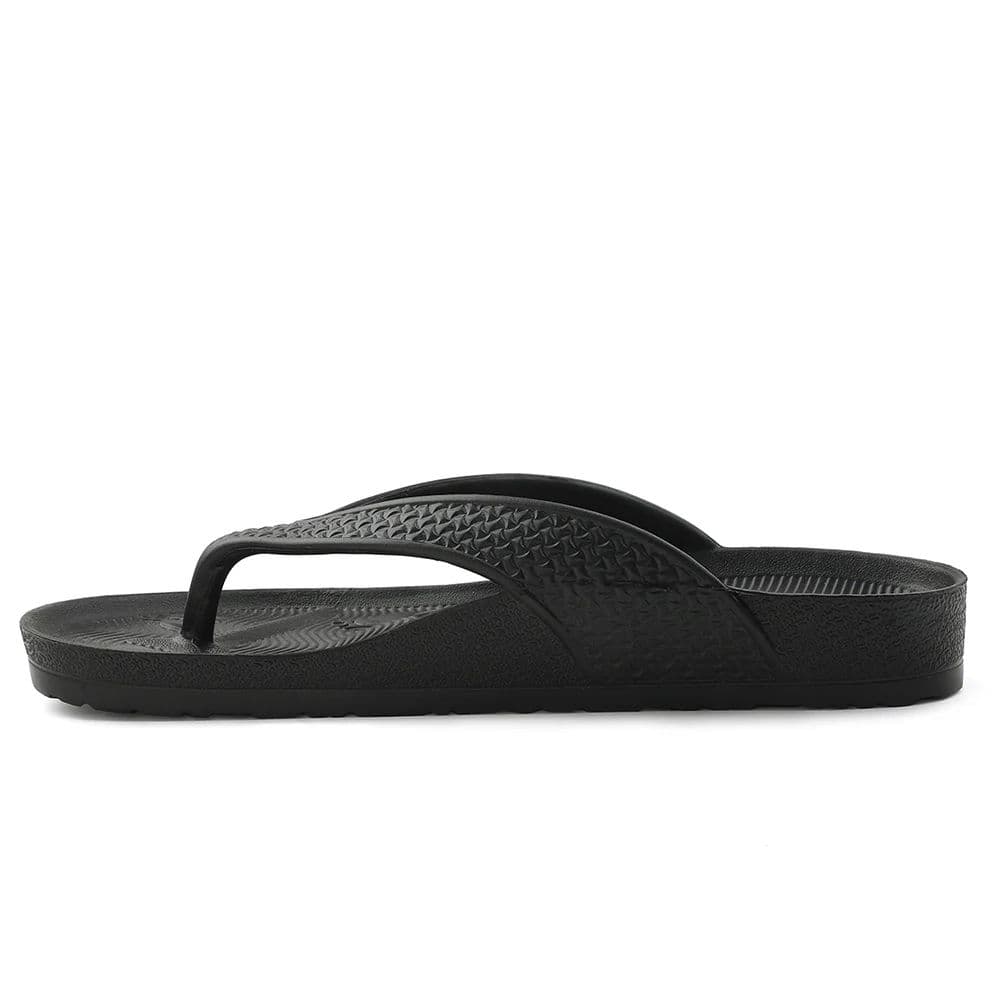 A-HA Black Casual Slipper For Men HAPPI-ME By Liberty — photo 5