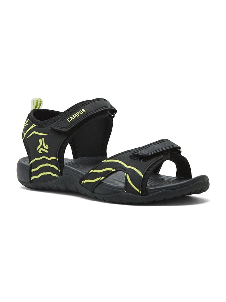 GC-22179C Black Child Sandals — Black / 2