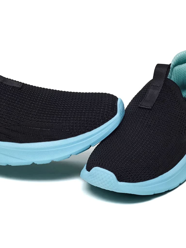 PLUZZ Black Women's Walking Shoes — photo 7