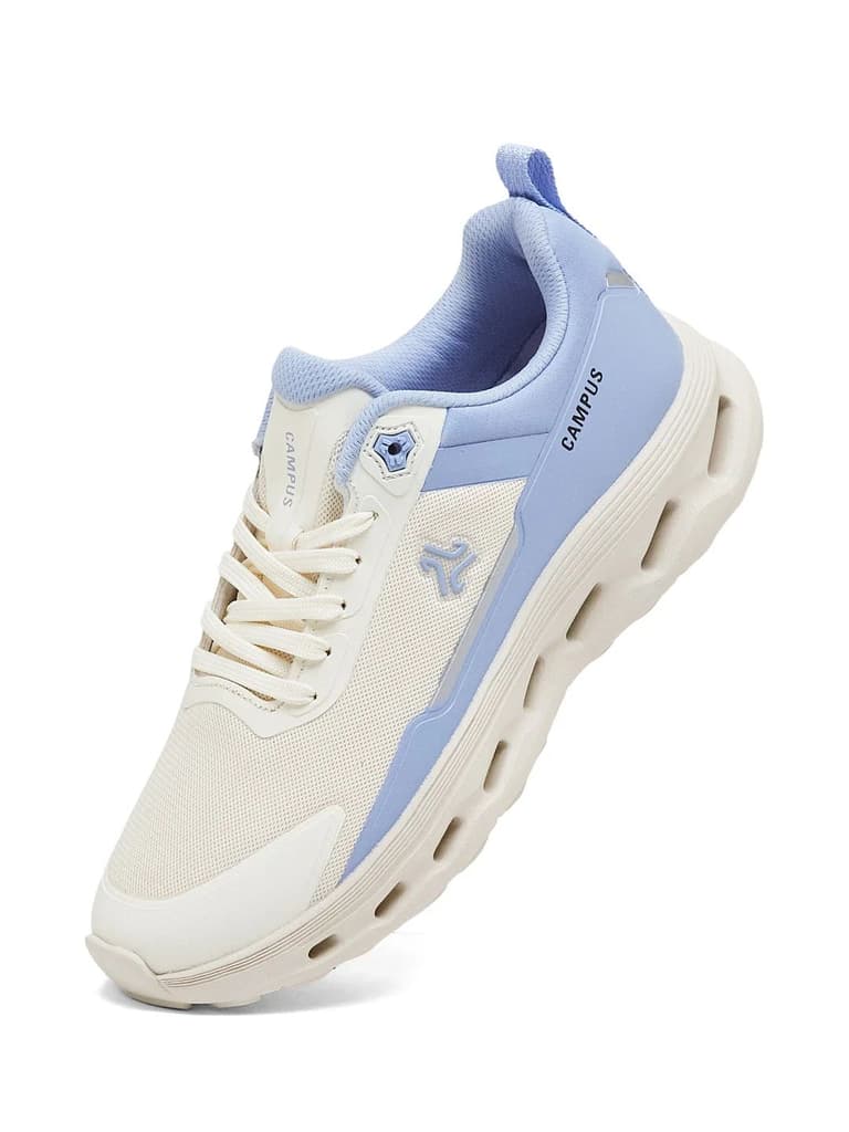 CYMBAL Off White Women's Running Shoes — photo 3