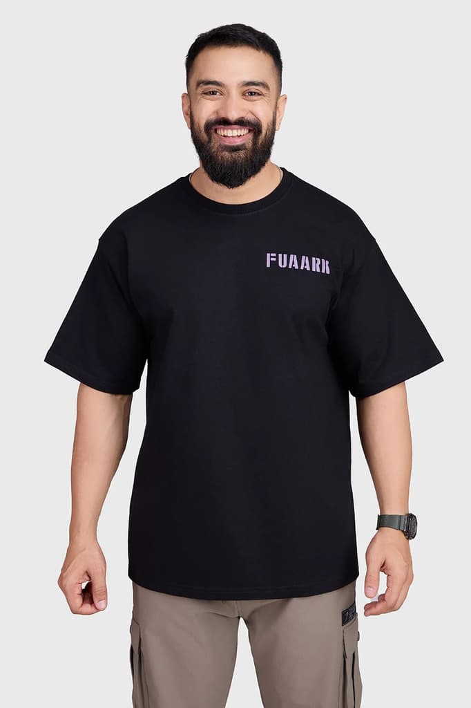 Rage Oversized T-shirts Black — photo 2