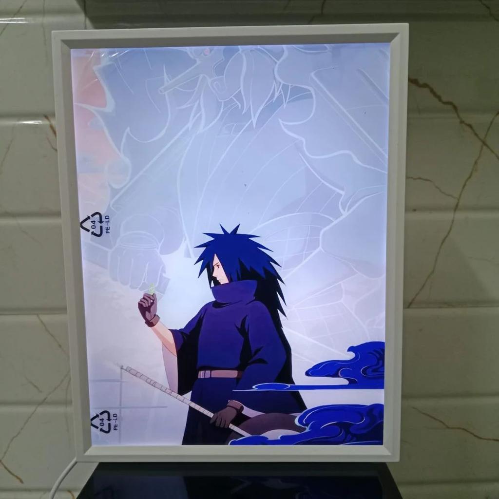 Luminous Madara Uchiha Light Painting – The Ghost Of The Uchiha — photo 2
