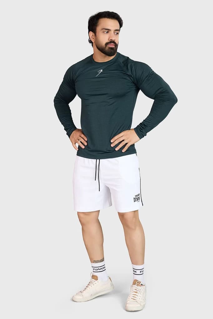 Midnight Fullsleeves T-shirt Sea Green — photo 3