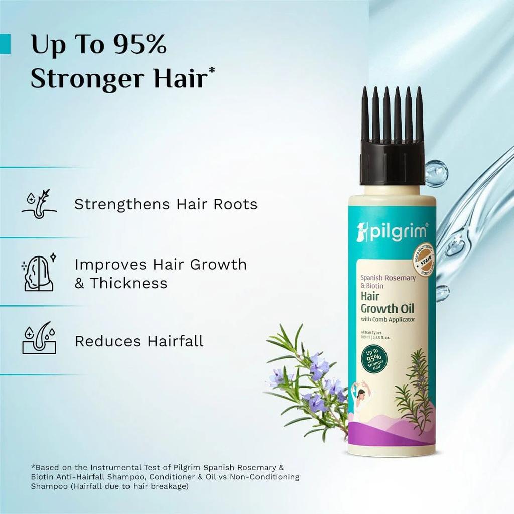 Spanish Rosemary & Biotin Hair Growth Oil