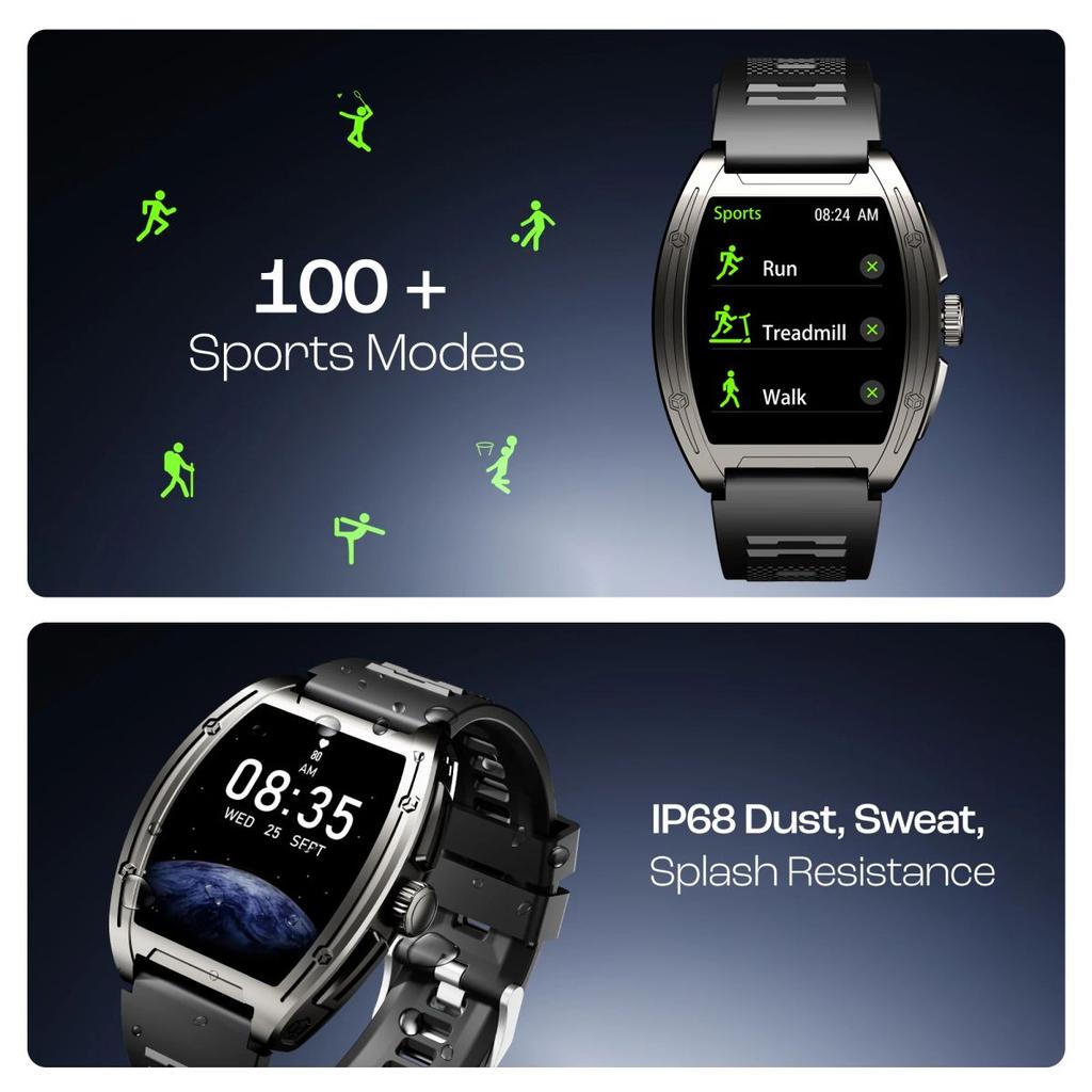 boAt Enigma Ascend | Smartwatch with 1.75" HD Display, Functional Crown, Luxurious Metal Body, 100+ Sports Modes — photo 9