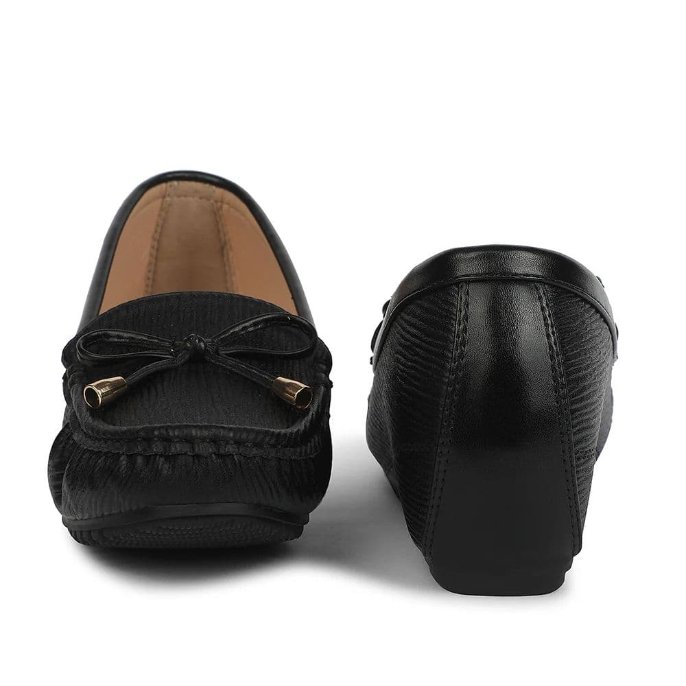 Healers Black Casual Flat Ballerina for Women ZQ-FDBL-18 by Liberty — photo 6