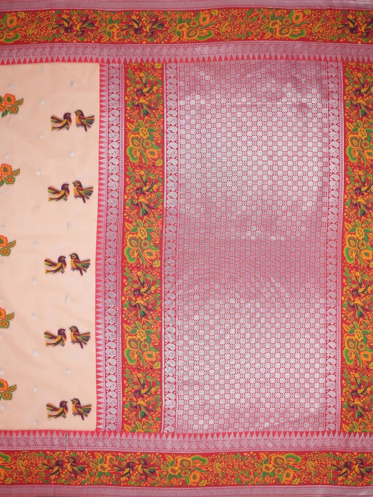 Mimosa Women's Woven Design Banarasi Style Art Silk Saree With Blouse Piece : SA00001992PCFREE — photo 6