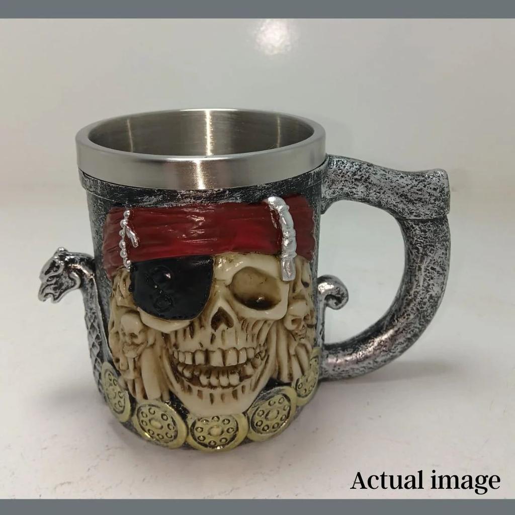 Pirate Skull Warrior Collectible Mug — photo 5