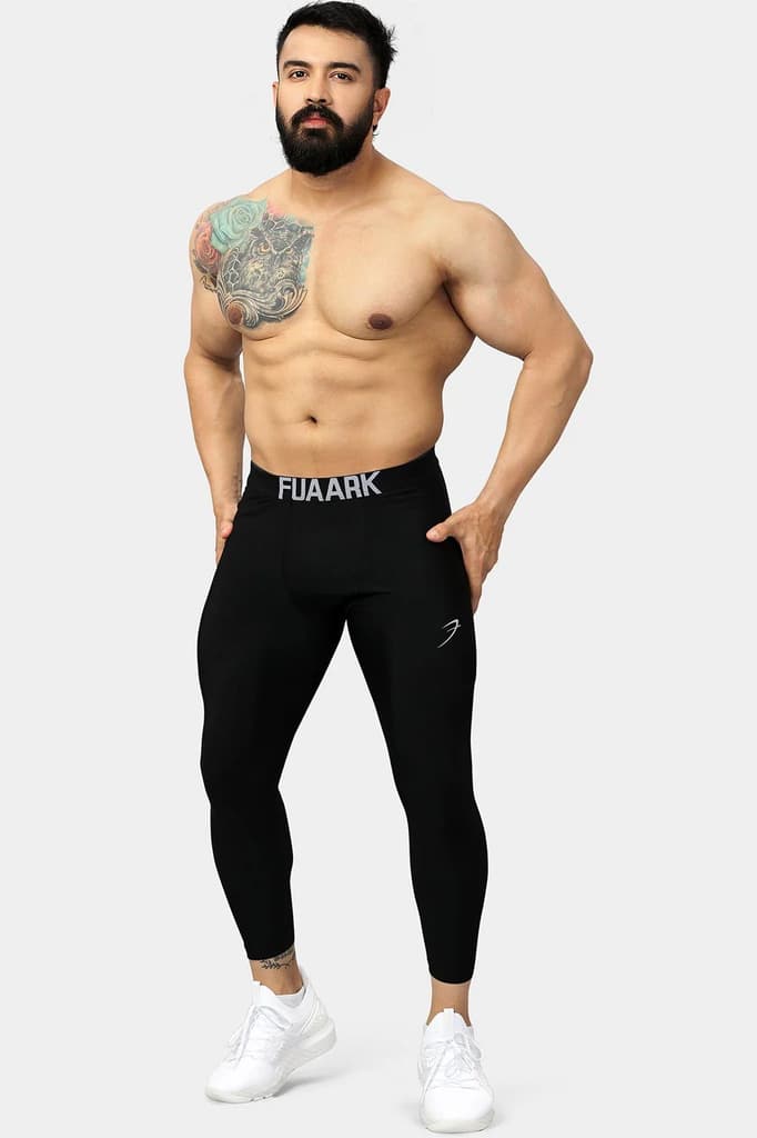 Nylon Compression Tights Black — photo 2