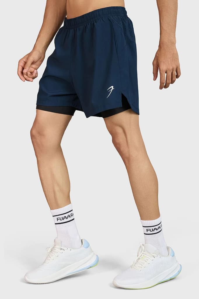 Hyper 5" Running Shorts Navy — S