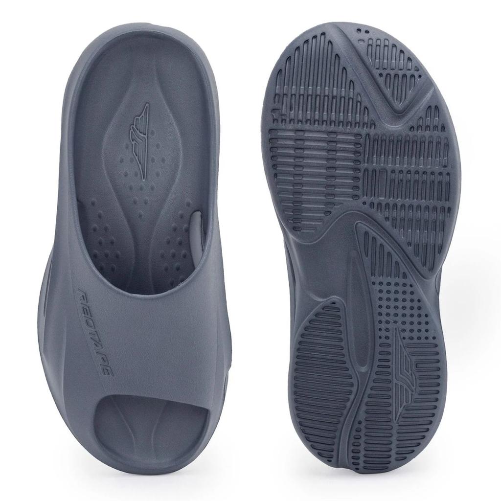 Mens Sliders in Stone Blue | Casual Pool Sliders — photo 5