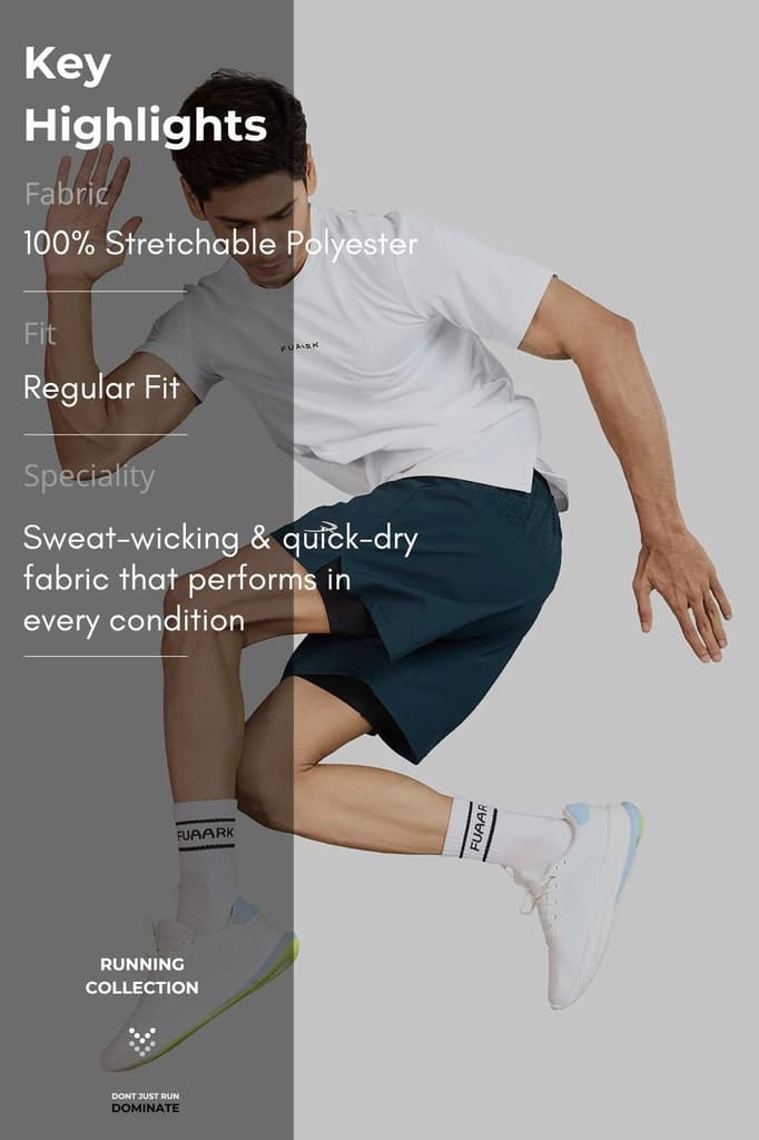 Slate Running T-shirt White — photo 7