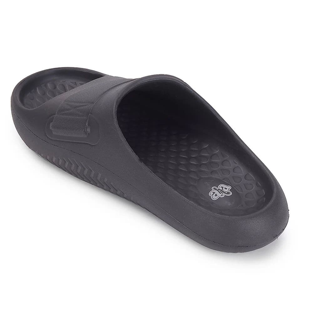A-HA Dark Grey Casual Slides For Men DREAMWALKM By Liberty — photo 5