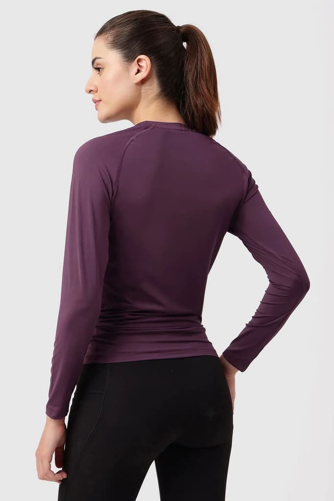 Compression Full T-shirt Plum — photo 5