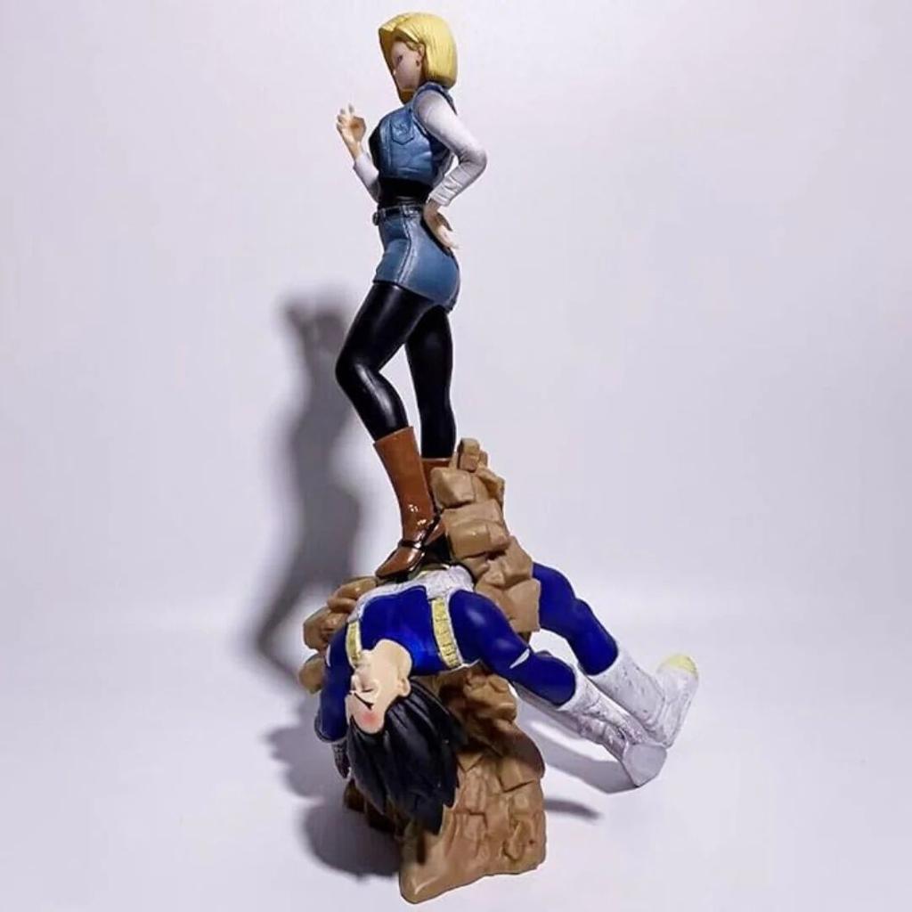 Dragon Ball Z Android 18 vs Vegeta Action Figure — photo 2