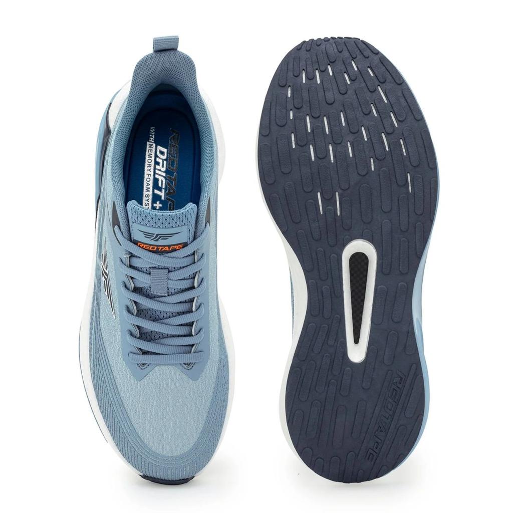 Athleisure Sports Shoes for Men in Blue and White | Low-Cut Shoes. — photo 5
