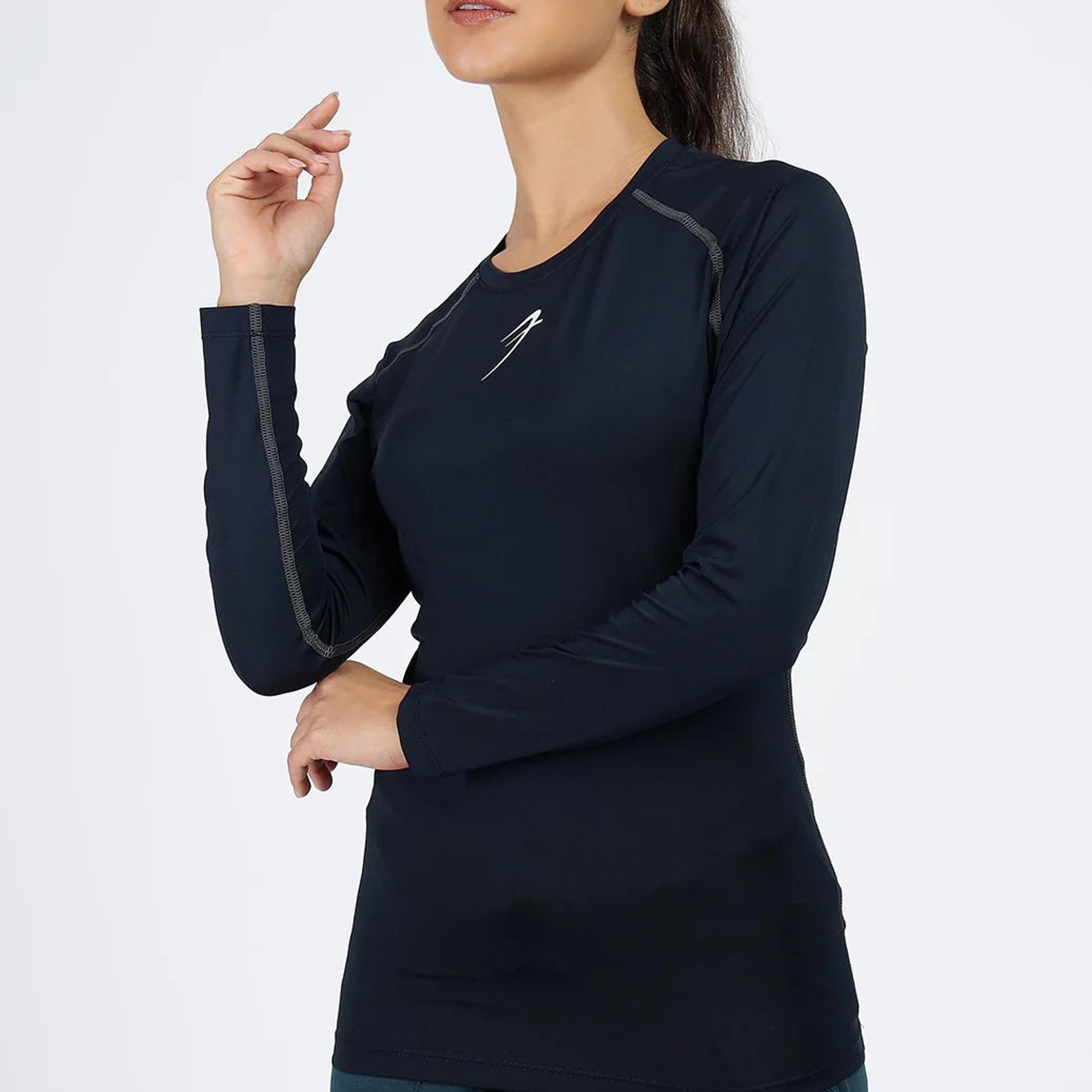 Compression Full T-shirt Navy