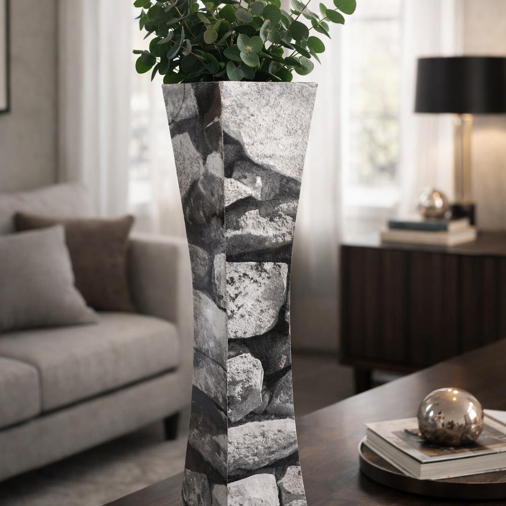 Stone Mosaic Designer Vase