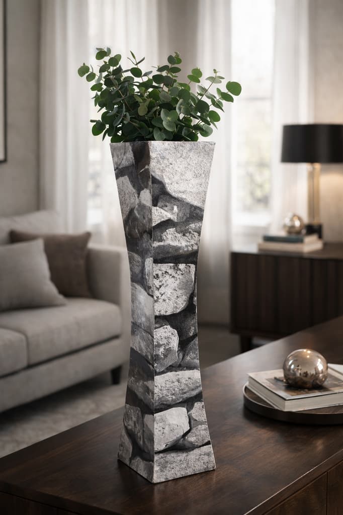 Stone Mosaic Designer Vase
