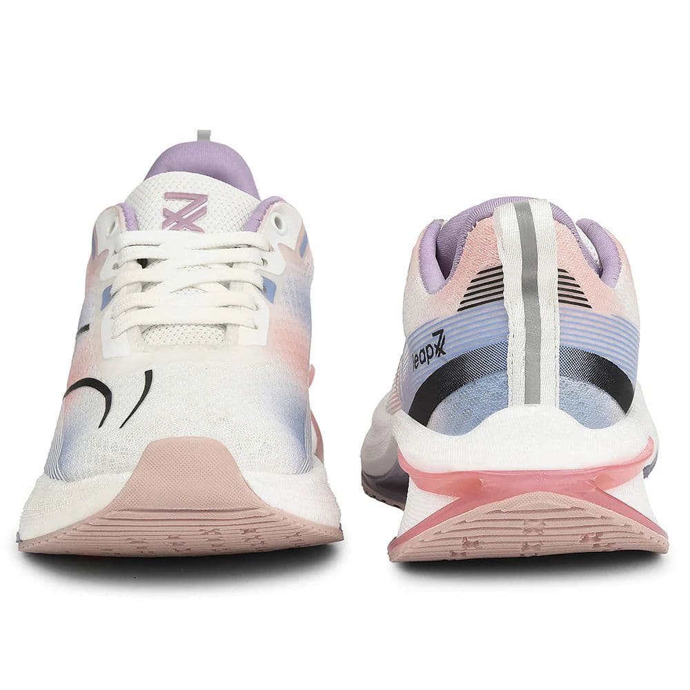 Leap7x Purple Sports Lacing Running Shoes For Women ARMENIA By Liberty — photo 6