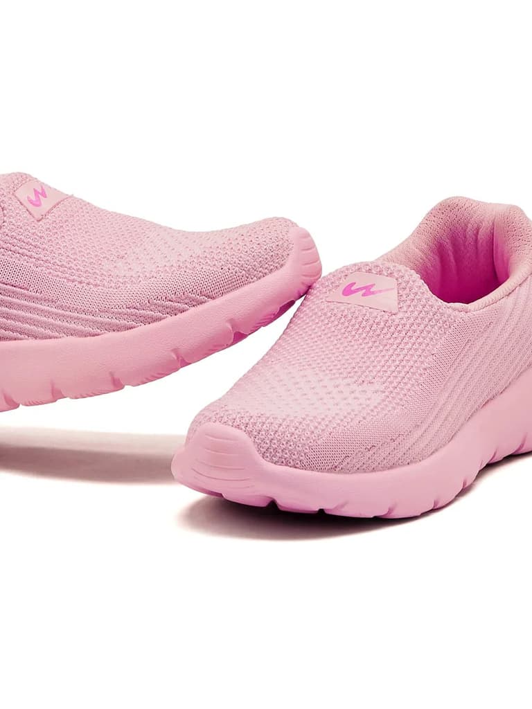 STEEVY KIDS Pink Kids Walking Shoes — photo 7