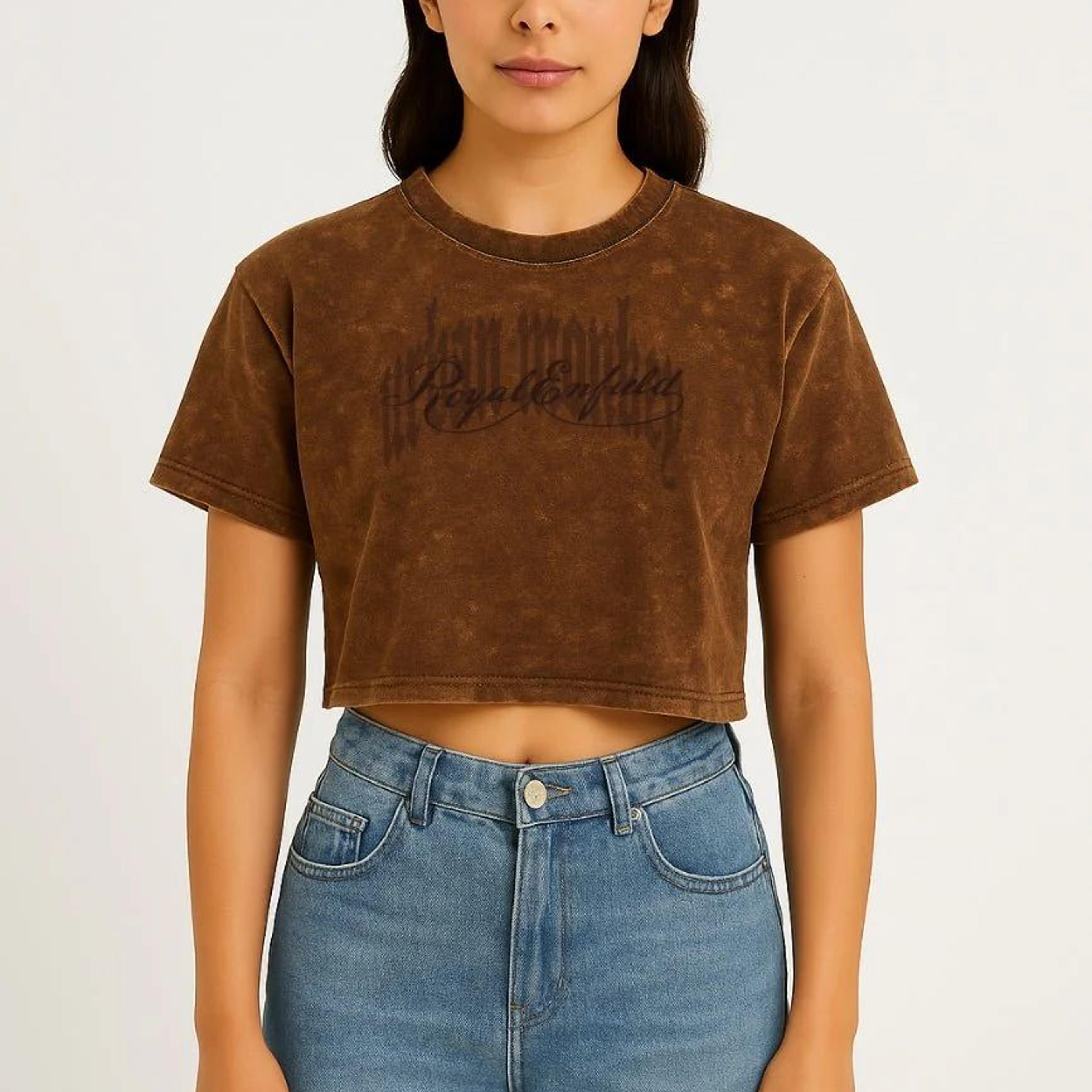 Made Like A Gun Cropped Tee 002_Royal Enfield x Urban Monkey