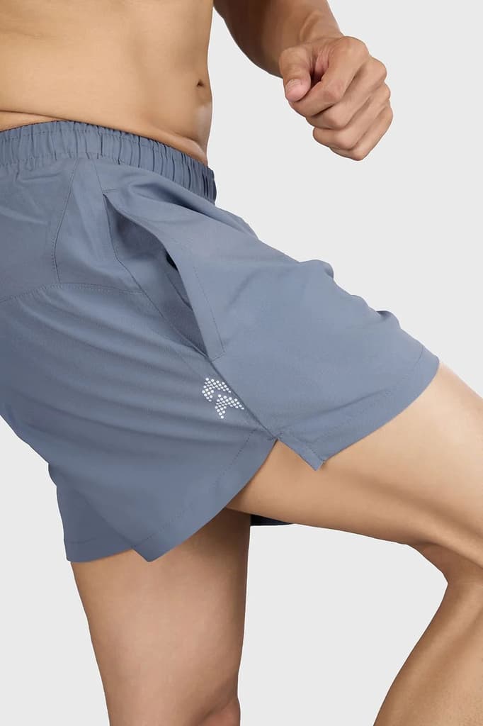Pulse 4" Running Shorts Light Grey — photo 4