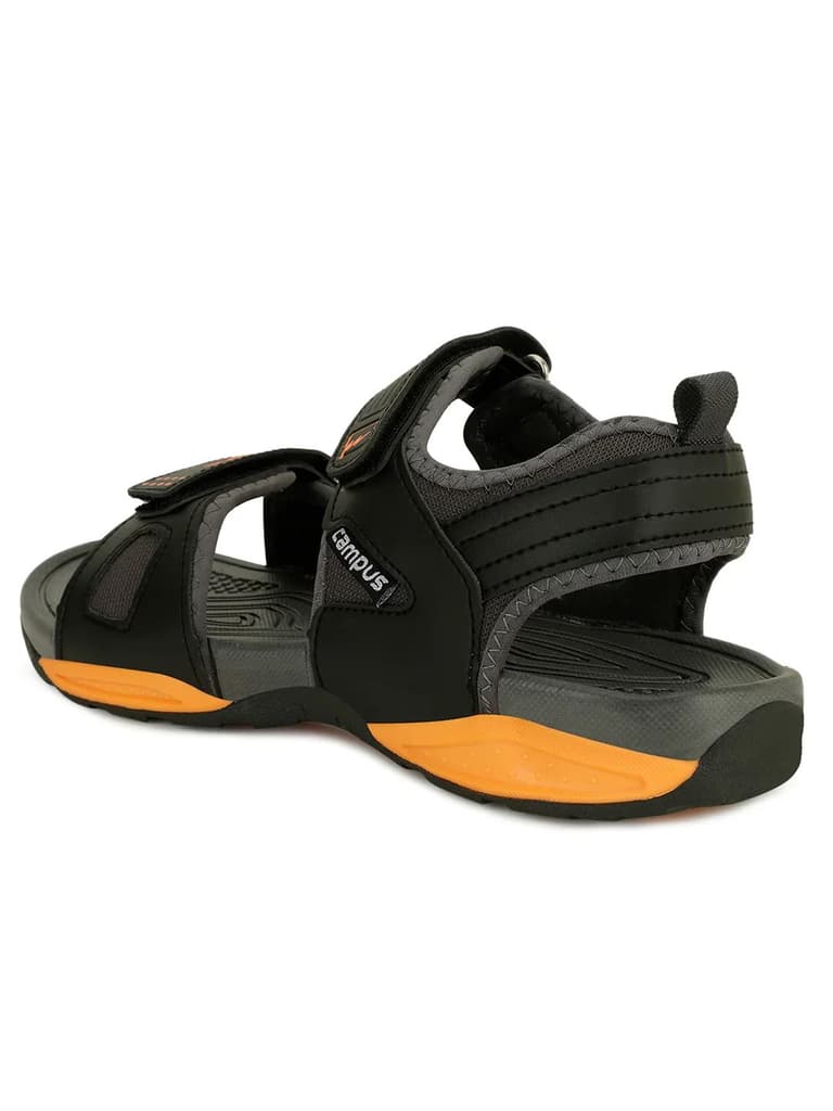3K-905A Black Men's Sandals — photo 3