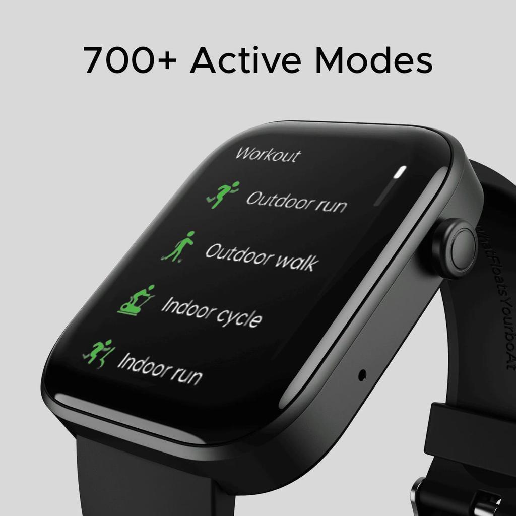 boAt Ultima Rise | Smartwatch with 1.83" Display, SOS, BT Calling, 700+ Modes
