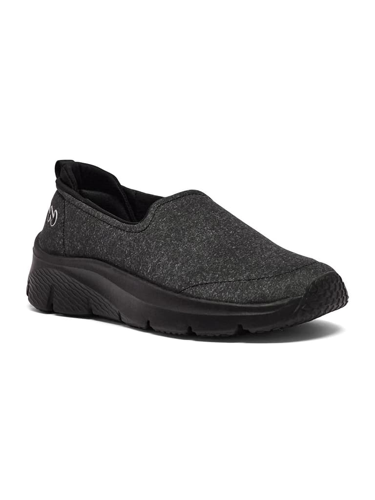 MALONE Black Women's Walking Shoes — Black / 4