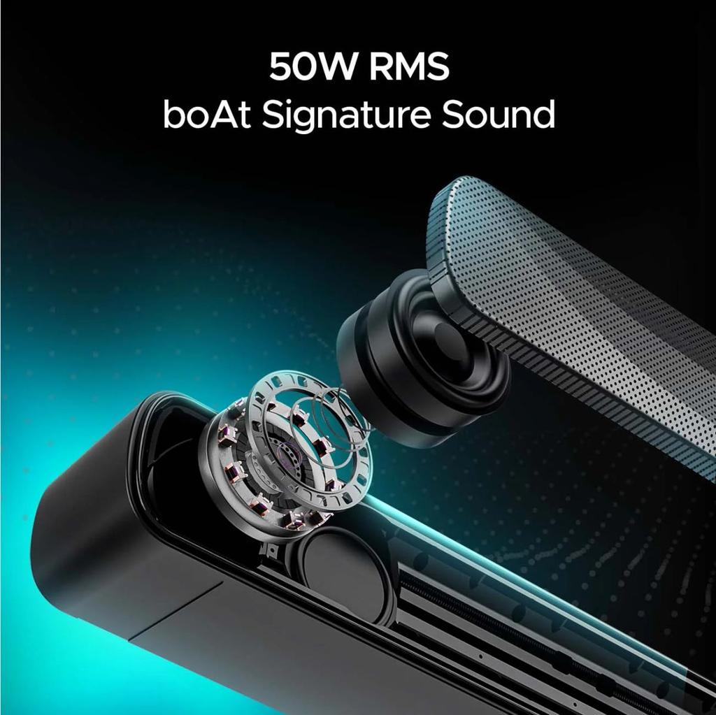 boAt Aavante Bar A1040 | 50W Bluetooth Soundbar, 2.1 Channel with Wired Subwoofer, Master Remote Control, Multi Connectivity — photo 3