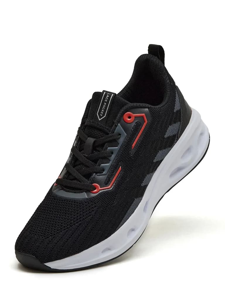 RAZZLE Black Men's Running Shoes — photo 3