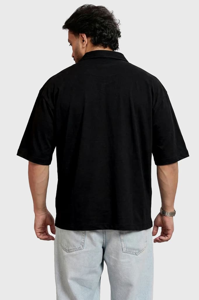 Ashline Oversized Shirt Black — photo 6